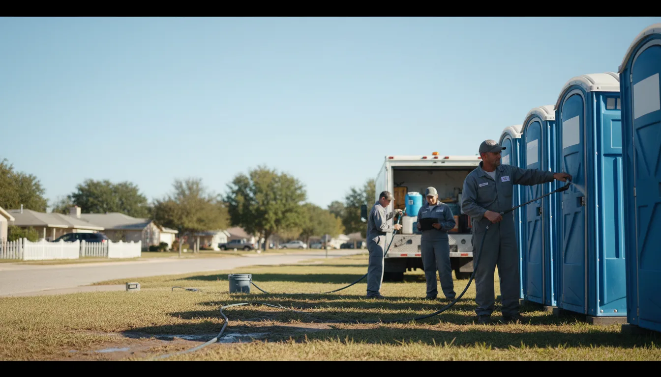 Long-Term Portable Toilet Rental in Milfay, OK near me